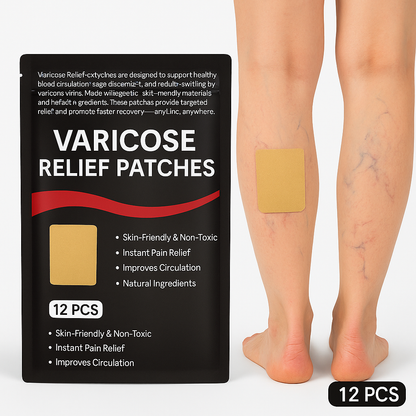 Varicose vein Patches - Pack of 12pcs (1 + 1 Free)