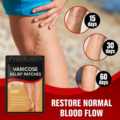 Varicose vein Patches - Pack of 12pcs (1 + 1 Free)