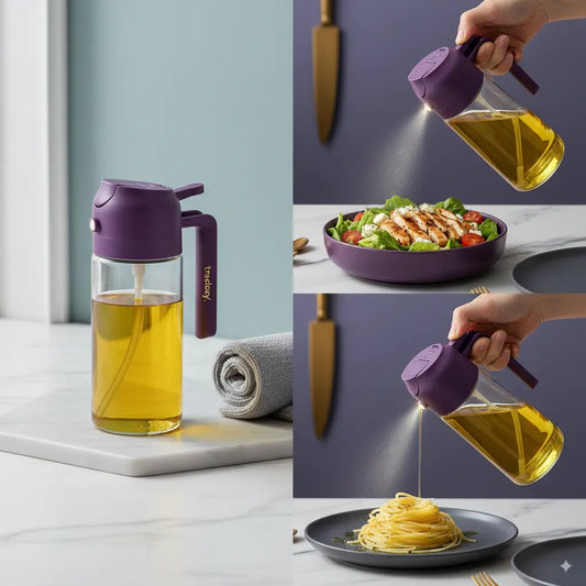2 in 1 Oil Sprayer For Kitchen