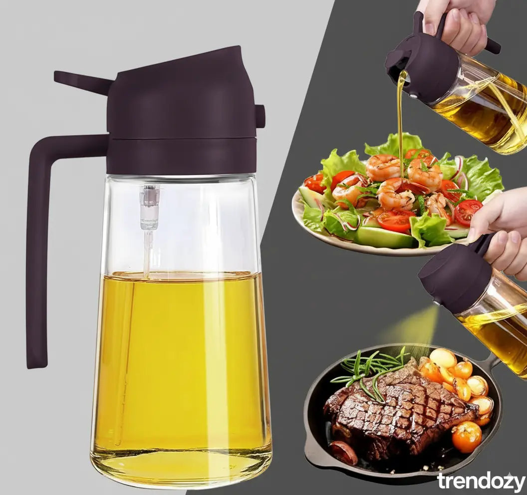 2 in 1 Oil Sprayer For Kitchen