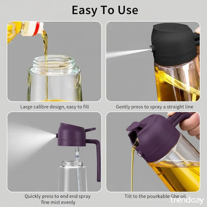 2 in 1 Oil Sprayer For Kitchen